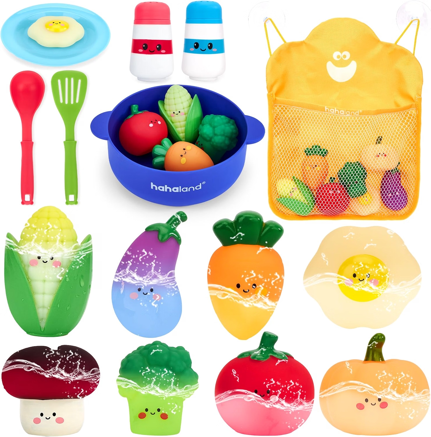 Veggie Soup Bath Playset